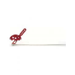 TCI Shifter Automatic Floor Mount Red Anodize TCI Circlematic Powergli