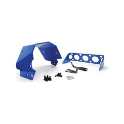 TCI Automatic Transmission Shield SFI 4.1 Aluminum Blue Powder Coat TH