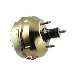Tuff-Stuff Power Brake Booster 9 in OD Dual Diaphragm Steel Zinc Chevy