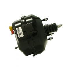 Tuff-Stuff Power Brake Booster 9 in OD Dual Diaphragm Y7 Rod Steel Bla
