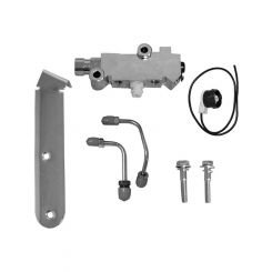 Tuff-Stuff Brake Combination Valve - Disc / Drum - Steel - Chrome - Kit