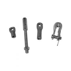Tuff-Stuff Master Cylinder Pushrod 3-1/2 in Long 3/8-24 in Thread Clevis