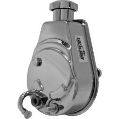 Tuff-Stuff Power Steering Pump Saginaw 3 gpm 1200 psi Steel Chrome Univ