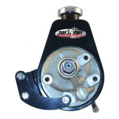 Tuff-Stuff Power Steering Pump Bracket Driver Side Block Mount Steel Bl
