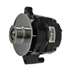 Tuff-Stuff Alternator 100 amp 12V 1-Wire 6 Rib Serpentine Pulley Bla