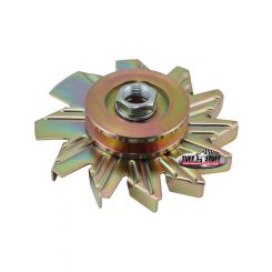 Tuff-Stuff Alternator Fan and Pulley Single V-Belt Pulley Hardware Inc