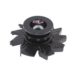 Tuff-Stuff Alternator Fan and Pulley Double V-Belt Pulley Hardware Inc