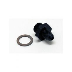 Tilton Fitting Adapter Straight 6 AN Male to 4 AN Male Aluminum Black