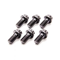 Tilton Flywheel Bolt Kit 7/16-20 in Thread 0.875 in Long 1/2 in 12 P