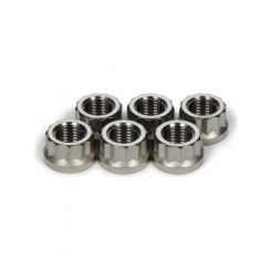 Ti22 Performance Torque Tube Nut 3/8-24 in Thread 12 Point Titanium N