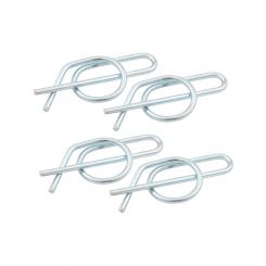Ti22 Performance Jacobs Ladder Pin Clip Steel Zinc Oxide 3/8 in Diame