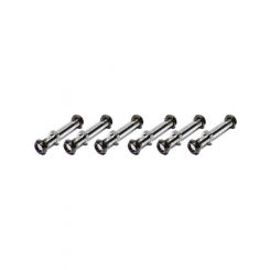 Ti22 Performance Radius Rod Stud 1/2-20 in Thread 3.250 in Long Hex Nuts (1180)