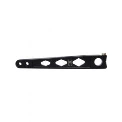 Ti22 Performance Pitman Arm Straight Broach Aluminum Black Anodize Sp