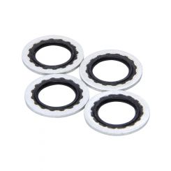 Ti22 Performance Sealing Washer Rubber / Steel Tire Pressure Relief B