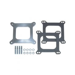 Trans-Dapt Carburettor Spacer 3/8" Thick Open Square Bore Gasket / Hard
