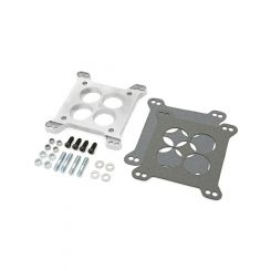 Trans-Dapt Carburetor Adapter 1/2 in Thick 4 Hole Square Bore to Rochest
