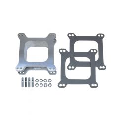 Trans-Dapt Carburettor Spacer 2" Thick Open Square Bore Gasket / Hardware