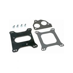 Trans-Dapt Throttle Body Adapter 1/4 in Thick Gasket / Hardware Steel TB