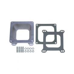 Trans-Dapt Carburetor Adapter 2-1/8 in Thick Open Dominator to Square Bo