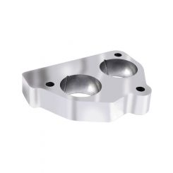 Trans-Dapt Throttle Body Spacer Swirl-Torque 1 in Thick Gasket / Hardwar