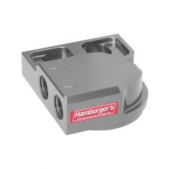 Trans-Dapt Oil Filter Mount 12 AN Female Ports 1-1/2-12 in Center Thread…
