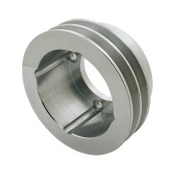 Trans-Dapt Crankshaft Pulley V-Belt 2 Groove 4.813" Diameter 2-1/4" 