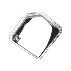 Trans-Dapt Transmission Pan - Stock Depth - Steel - Chrome - TH350 - Each