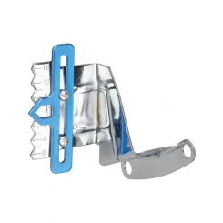 Trans-Dapt Timing Tab Steel Chrome 8" OD Balancer Small Block Chevy