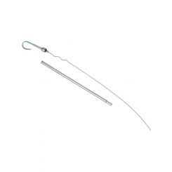Trans-Dapt Engine Oil Dipstick Solid Tube Block Mount 21" Long Steel