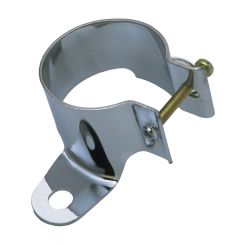 Trans-Dapt Ignition Coil Bracket Canister Style Vertical Mount Steel Chr