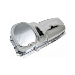 Trans-Dapt Engine Oil Pan OEM Style Rear Sump 4 qt Stock Depth Steel