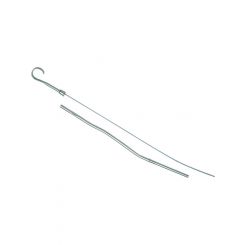 Trans-Dapt Engine Oil Dipstick Solid Tube Block Mount 20" Long Steel