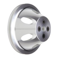 Trans-Dapt Water Pump Pulley V-Belt 1 Groove 6.563" Diameter Aluminum 