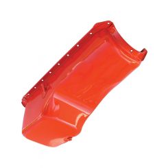 Trans-Dapt Engine Oil Pan OEM Style Rear Sump 4 qt Stock Depth Steel Ora