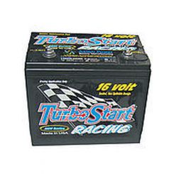 Turbo Start Battery AGM 16V 550 Cranking Amp Top Post Screw-In Terminals