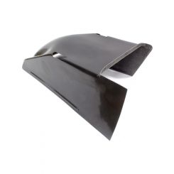 Triple X Race Components Hood Clean Air Fiberglass Black Triple