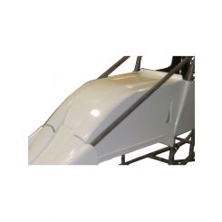 Triple X Race Components Hood Dual Duct Inside The Rail Fiberglass
