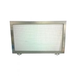 Triple X Race Components Radiator Rock Screen 20-1/2 x 12 in Steel