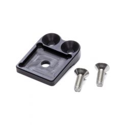 Triple X Race Components Fuel Pump Shutoff Bracket Aluminum Bla
