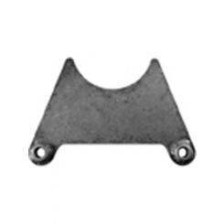 U-B Machine Brake Caliper Bracket Rear Weld-On 3 in OD Axle Tube Stee