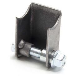U-B Machine Shock Mount Driver Side Weld-On Long Straight Steel Natur