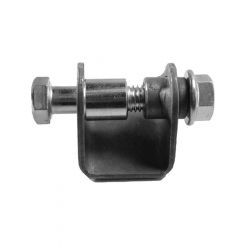 U-B Machine Shock Mount Wide Coil-Over Weld-On Steel Natural Universal
