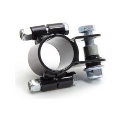 U-B Machine Shock Mount Clamp-On Steel Black Powder Coat 1-1/2 in OD