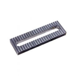 U-B Machine Serrated Plate 1/4 in Steps 5/8 in Slot 2 x 6 x 1/2 in St