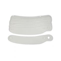 Ultra Shield Helmet Shield Tear Off 2 mm Thick 12-3/8 in Center to Cente