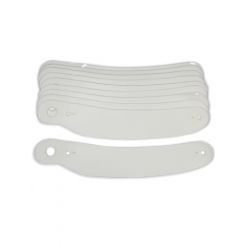 Ultra Shield Helmet Shield Tear Off 2 mm Thick 13 in Center to Center Cu