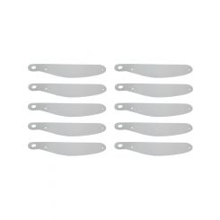 Ultra Shield Helmet Shield Tear Off 2 mm Thick 12-1/2 in Center to Cente