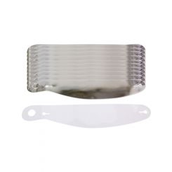 Ultra Shield Helmet Shield Tear Off 2 mm Thick 13 in Center to Center Cu