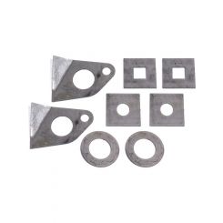 Umi Performance Frame Repair Kit 8 Pieces Steel Natural GM F-Body 1970-8