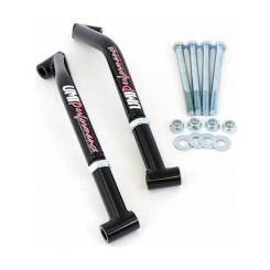 Umi Performance Control Arm Brace Lower Bolt-On Steel Black Powder Coa